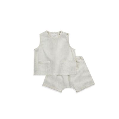 BeneBene (Baby&Kids)/ベネベネ Ａｕｂｅ　Ｓｔｒｉｐ　Ｂａｂｙ　Ｓｅｔ