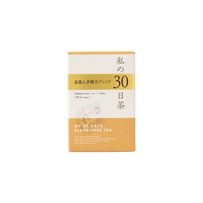 生活の木/セイカツノキ 私の30日茶 高麗人参剛力ブレンド
