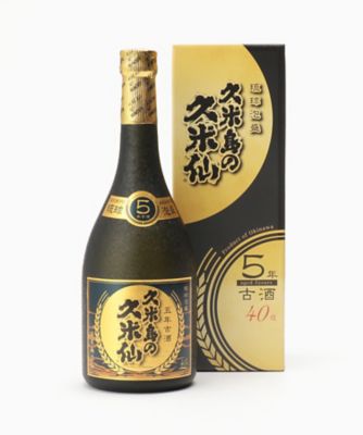 久米島の久米仙 ブラック５年古酒 ７２０ｍｌ｜久米島の久米仙/くめじ ...