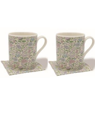 FLORET LONDON/フローレットロンドン ★フェイバリット・フラワーズ　マグ　２個セット　ＧＲ