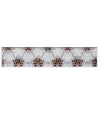 ロングマット　ダークグレー（約５０×１８０ｃｍ）