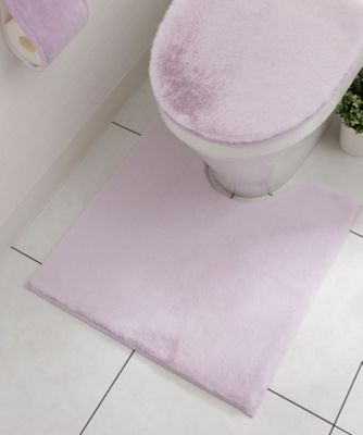 シルキーファー　トイレマット＆フタットシート　２点セット