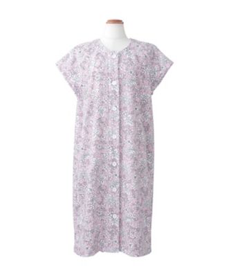 【SALE】三越伊勢丹オンラインストア 25SS タオルドレス フロントローブ カームボタニカル カームボタニカル ピンク ルームウェア【三越伊勢丹/公式】