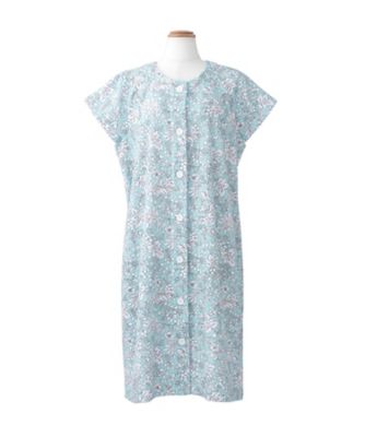 【SALE】三越伊勢丹オンラインストア 25SS タオルドレス フロントローブ カームボタニカル カームボタニカル ターコイズ ルームウェア【三越伊勢丹/公式】
