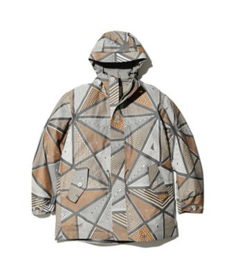 フーデッドジャケット　Ｐｒｉｎｔｅｄ　ｅＶｅｎｔ　Ｃ／Ｎ　Ｒａｉｎ　Ｊａｃｋｅｔ