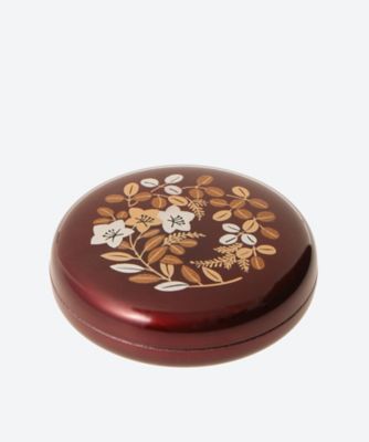 四季朱肉　秋景色　萩（赤茶）