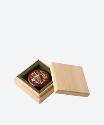 四季朱肉　秋景色　萩（赤茶）
