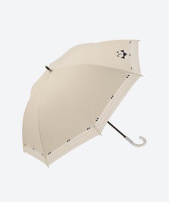 婦人晴雨兼用ショートパラソル　パンダカットワーク　１ＡＮ　２３００３