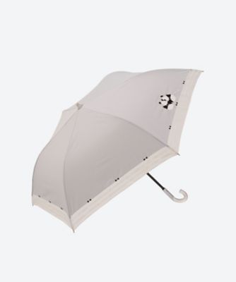 婦人晴雨兼用折パラソル　パンダ柄カットワーク　１ＡＮ　２２００３