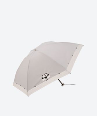 婦人晴雨兼用折りたたみパラソル　パンダ柄カットワーク　１ＡＮ　２７７０３