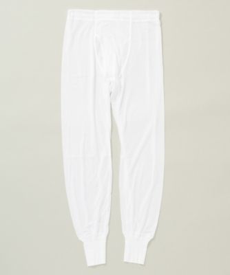 LANVIN COLLECTION (Men)/ランバン コレクション フライス生地 超長綿使用 ズボン下(フルレングス)