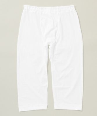 ＜LANVIN COLLECTION (Men)＞スムース生地　ロングパンツ（膝下）