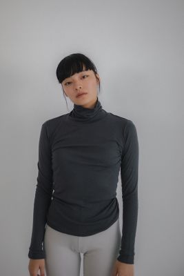 Sacre (Women)/サク・レ Ｉｎ　ｙｏｕｒ　ｓｈｉｒｔｓ　フライスタートルネック長袖シャツ