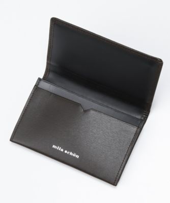 mila schon 名刺入れ mila schon 【正規販売店】mila SHADOW SMOOTH SERIES 名刺入れ