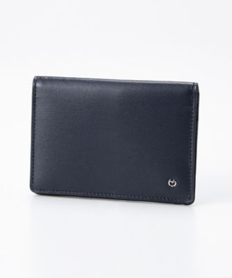 mila schon (Men)/ミラ・ショーン パスケース 30・ネイビー 名刺入れ【三越伊勢丹/公式】