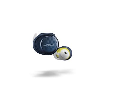 ＜BOSE/ボーズ＞ SoundSport Free wireless headphones ミッドナイトブルー×イエローシトロン【三越・伊勢丹/公式】