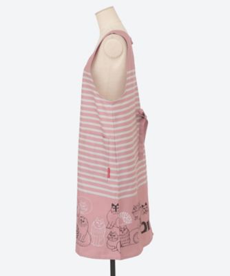 Lassiette エプロン 新型] NEW X–STYLE APRON (SMOKY BEIGECOLOR)※背中でクロ