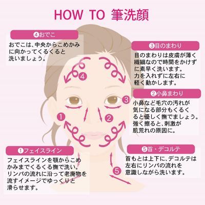 ★【産直】熊野筆ＲＯＴＵＮＤＡ　洗顔筆（ボリューム）