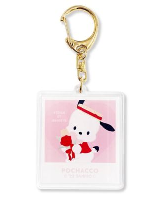 ＜Etoile et Griotte (Women)＞はぴだんぶい×Ｅｔｏｉｌｅ　ｅｔ　Ｇｒｉｏｔｔｅ　アクリルキーホルダー　ポチャッコ