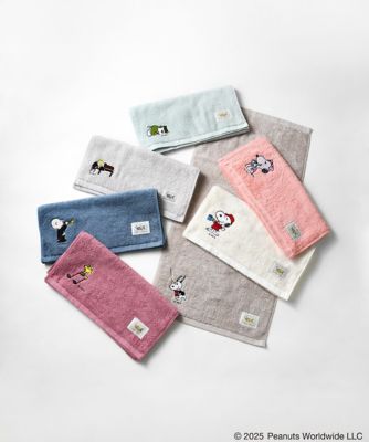 TENERITA/テネリータ 超甘撚り フェイスタオル(ピーナッツデザイン)