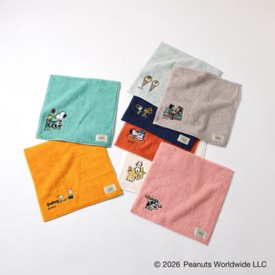 銀座三越限定 超甘撚りタオルハンカチ（ピーナッツデザイン