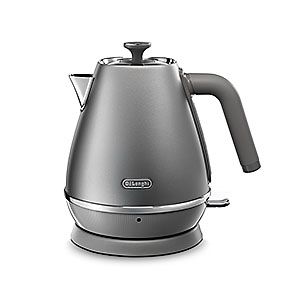 ＜三越伊勢丹/公式＞ DeLonghi/デロンギ ディスティンタ・ペルラ コレクション 電気ケトル シルバー 電気ポット・電気ケトル【三越伊勢丹/公式】