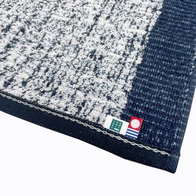 ミッシュ　ツイード風バスタオル