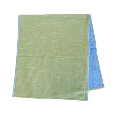 7233【年明届】国産フェイスタオルセット1（表ガーゼ裏パイル