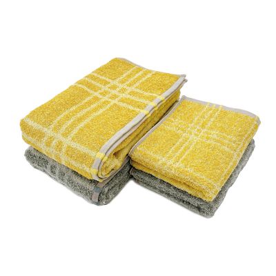 7239【年内届】国産フェイスタオル・バスタオルセット 2