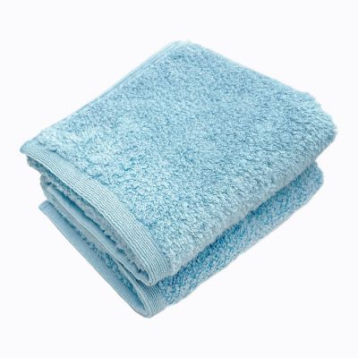 七福タオル/シチフクタオル レンヌ バンブーコットンタオル 2枚セット ソーダブルー 【三越伊勢丹/公式】