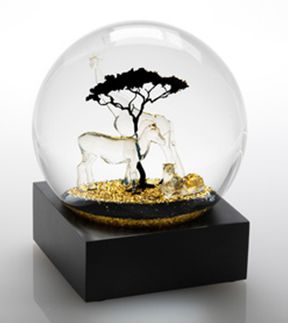 ＜Cool Snow Globes＞スノーグローブ／クリスタルサファリ