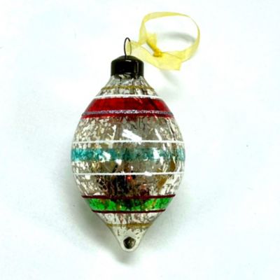＜KAEMINGK＞【クリスマスおまとめ】グラスアンティークオーナメント／オリーブ