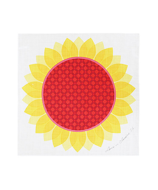 Sun Flower ハンカチーフ