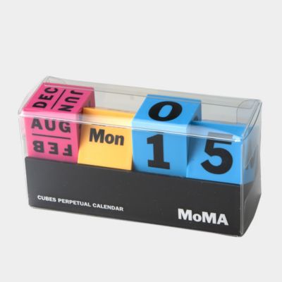 MoMA/モマ キューブ カレンダー CMYK【三越伊勢丹/公式】
