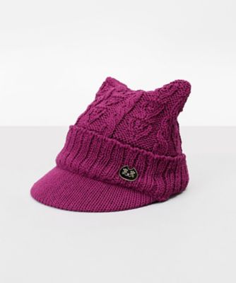 アナスイ　ニットキャップ ネコ耳ニットキャップ 4AS 31431 | ANNA SUI (Women)/アナ