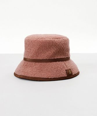 ＜LANVIN en Bleu (Women)＞ボアバケットハット　４ＬＢ１４２２０