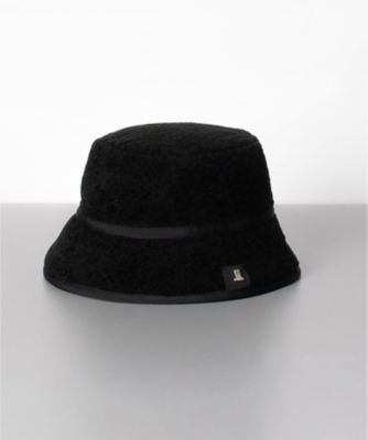 LANVIN黒いバケットハット M~Sサイズ LANVIN黒いバケットハット M~Sサイズ