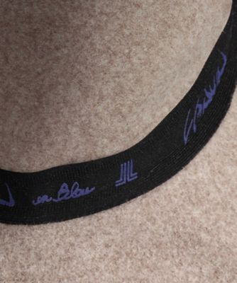 バスククロッシェハット 4LB34130 | LANVIN en Bleu (Women