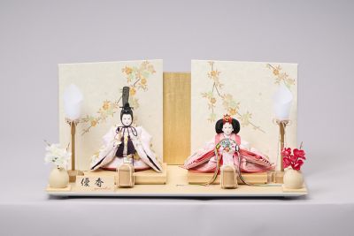 ＜優香＞【送料無料】【三越カタログＮｏ．１１】優香作　衣裳着親王飾りセット