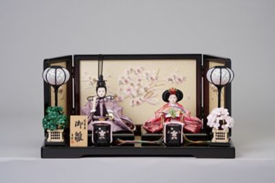 ＜恵翠＞【送料無料】【三越カタログＮｏ．１３】恵翠　衣裳着親王飾りセット