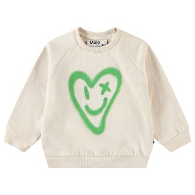 Molo (Baby&Kids)/モロ オーガニックコットンスエットシャツ Disc 3922 Jungle Heart 4S25J201
