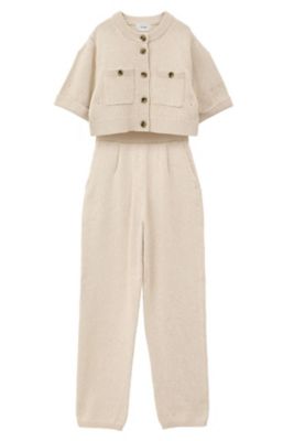 ＨＡＬＦ　ＳＬＥＥＶＥ　ＫＮＩＴ　ＴＯＰＳ　＆　ＰＡＮＴＳ　ＳＥＴ