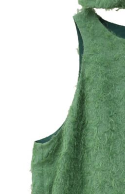 FEATHER RIBBON NOSLEEVE TOPS｜TOPS(トップス)｜CLANE OFFICIAL