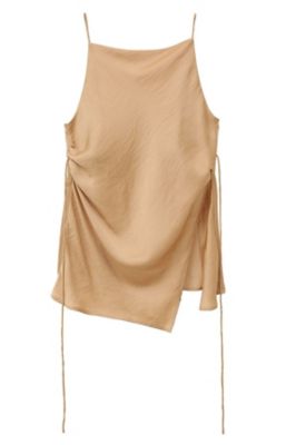 ＤＲＡＰＥ　ＳＡＴＩＮ　ＣＡＭＩＳＯＬＥ　ＴＯＰＳ