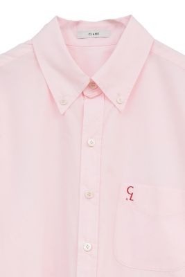LOGO BUTTONーDOWN BASIC SHIRTS 19122
