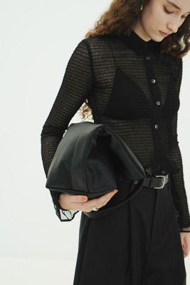 FAKE LEATHER LARGE TOTE BAG 19116ー