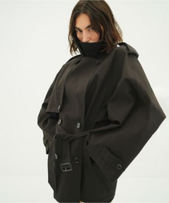 OVER SHORT TRENCH COAT 10101ー0023