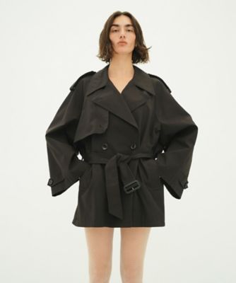 OVER SHORT TRENCH COAT 10101ー0023
