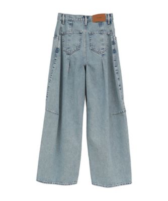 パンツ CLANE26ss COCOON BULKY DENIM PANTS COCOON BULKY DENIM PANTS 10111ー7043