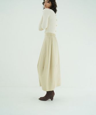 ＜CLANE (Women)＞ＣＯＣＯＯＮ　ＶＯＬＵＭＥ　ＳＫＩＲＴ　１０１０９ー６０５３